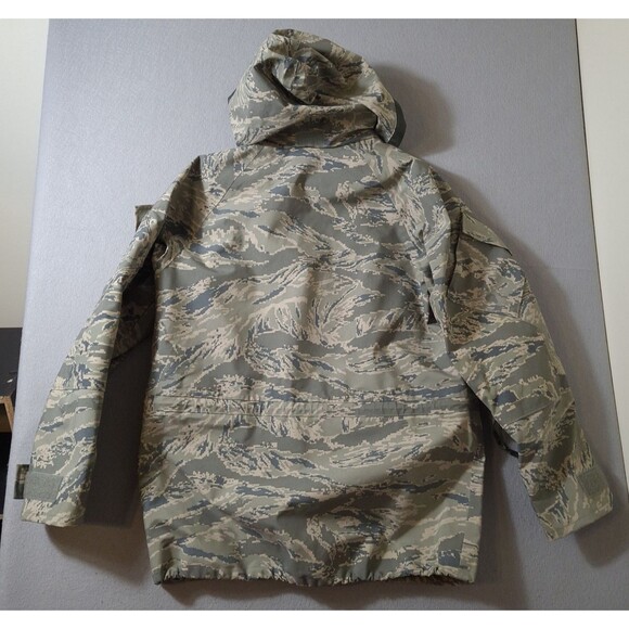 US Air Force Parka APECS All Purpose Environmental Camo Tiger Stripe Small Reg - Picture 8 of 10